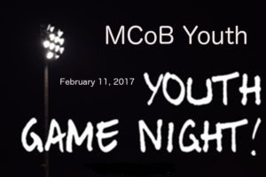 MCoB Youth Game Night