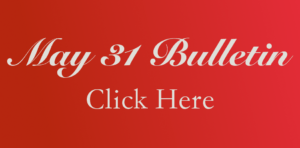 May 31 Bulletin