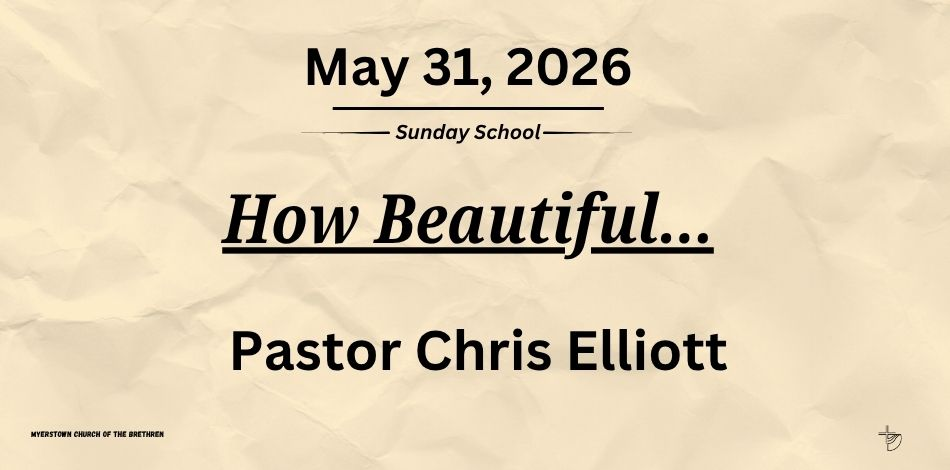 May 31 Sunday School